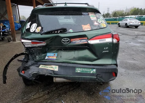 2022 Toyota Corolla Cross Le from USA, damaged, VIN 7MUBAABG2NV037163